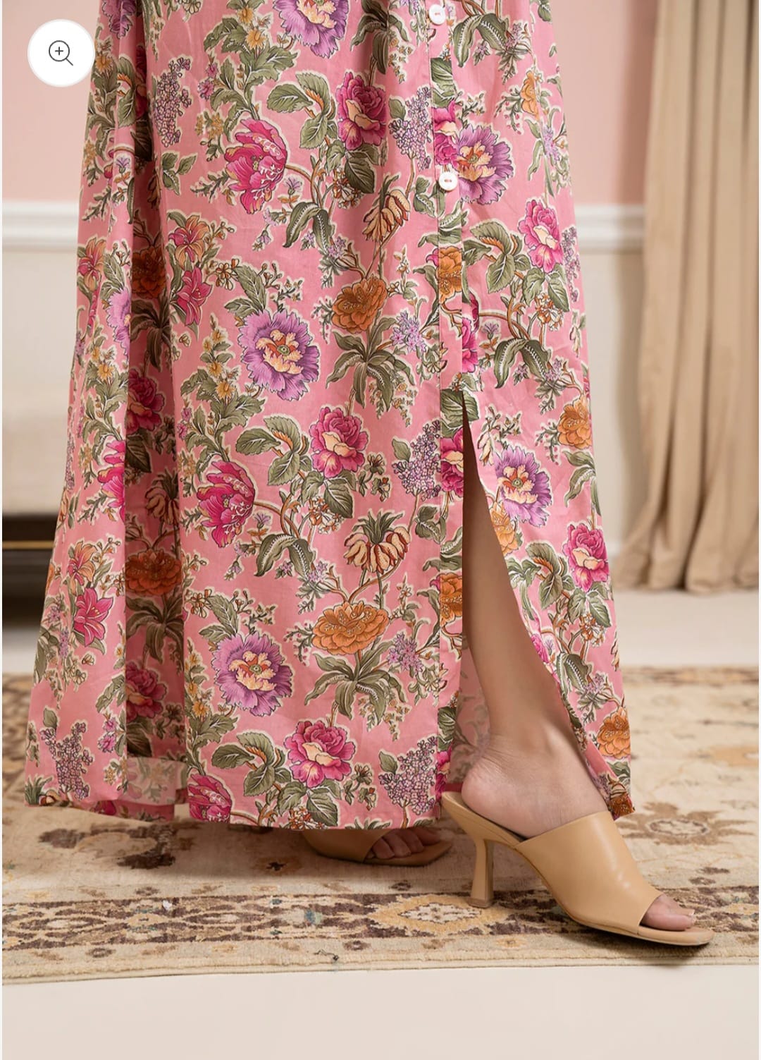 Zellbury Lawn Pink Tunic