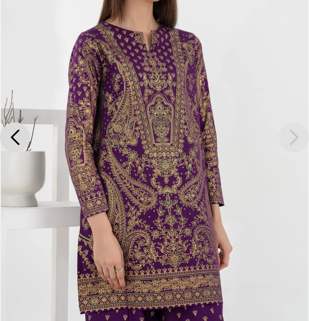Limelight Cambric Shirt and Sharara set.