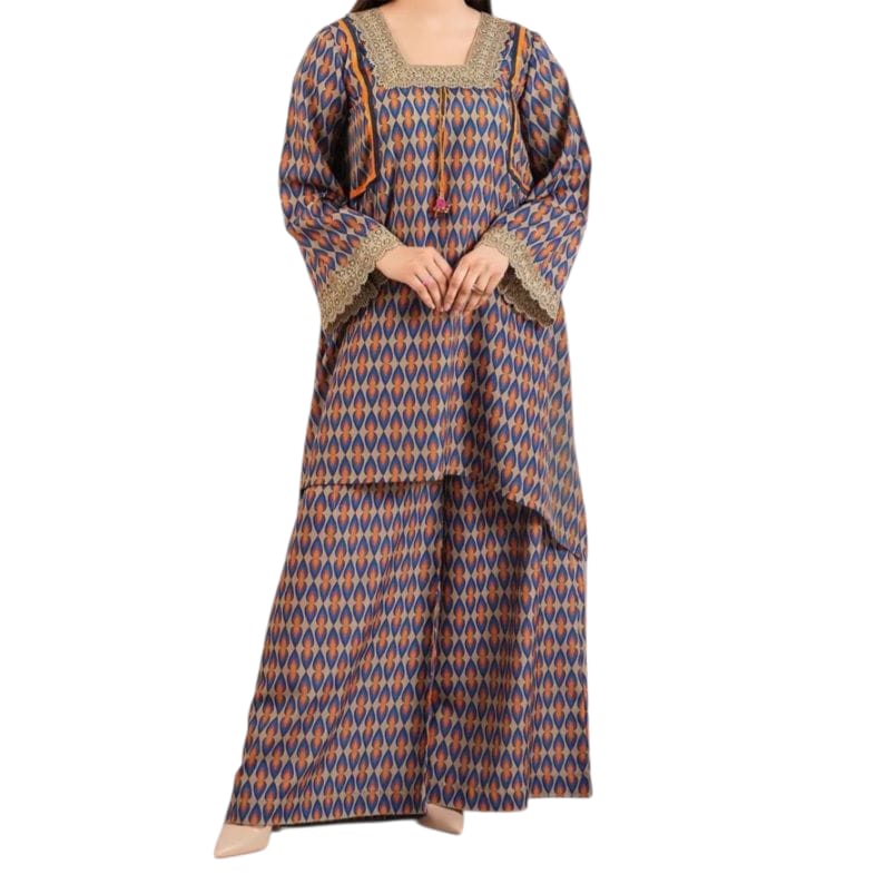 Shaposh 2 Piece Cotton Dress