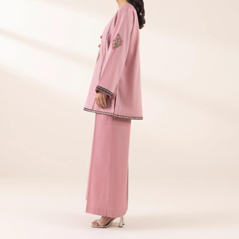 Sapphire Embrioded Dobby Shirt