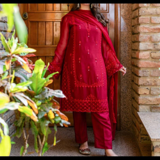 Meerub – 3 Piece Festive Outfit | Omal by Komal