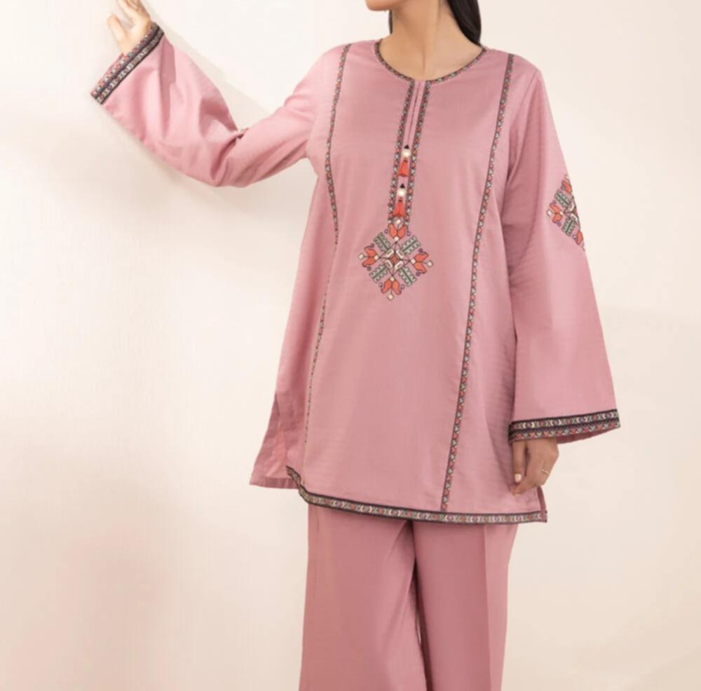 Sapphire Embrioded Dobby Shirt