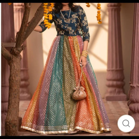 Semi Formal Lehnga Choli by Tabbasum
