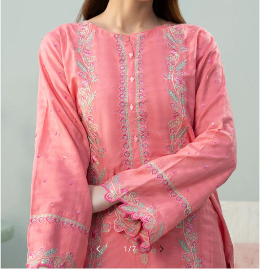Zellbury Embrioded Lawn kurta