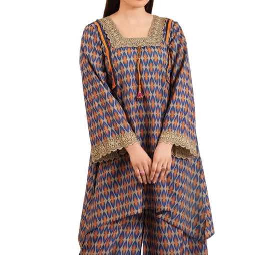 Shaposh 2 Piece Cotton Dress