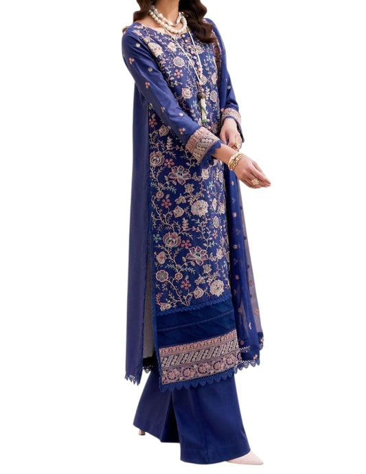 Motifz 3 Piece Embrioded Lawn Dress