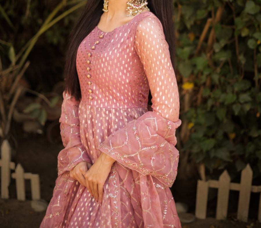 Formal wedding 2pc- Pishwas, Dupatta dress by Tabbasum