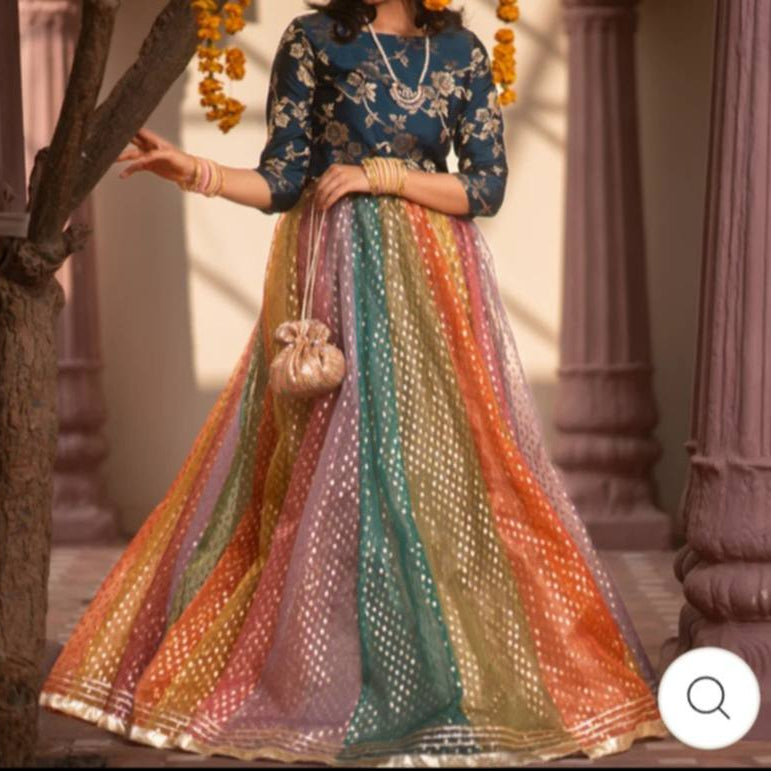 Semi Formal Lehnga Choli by Tabbasum